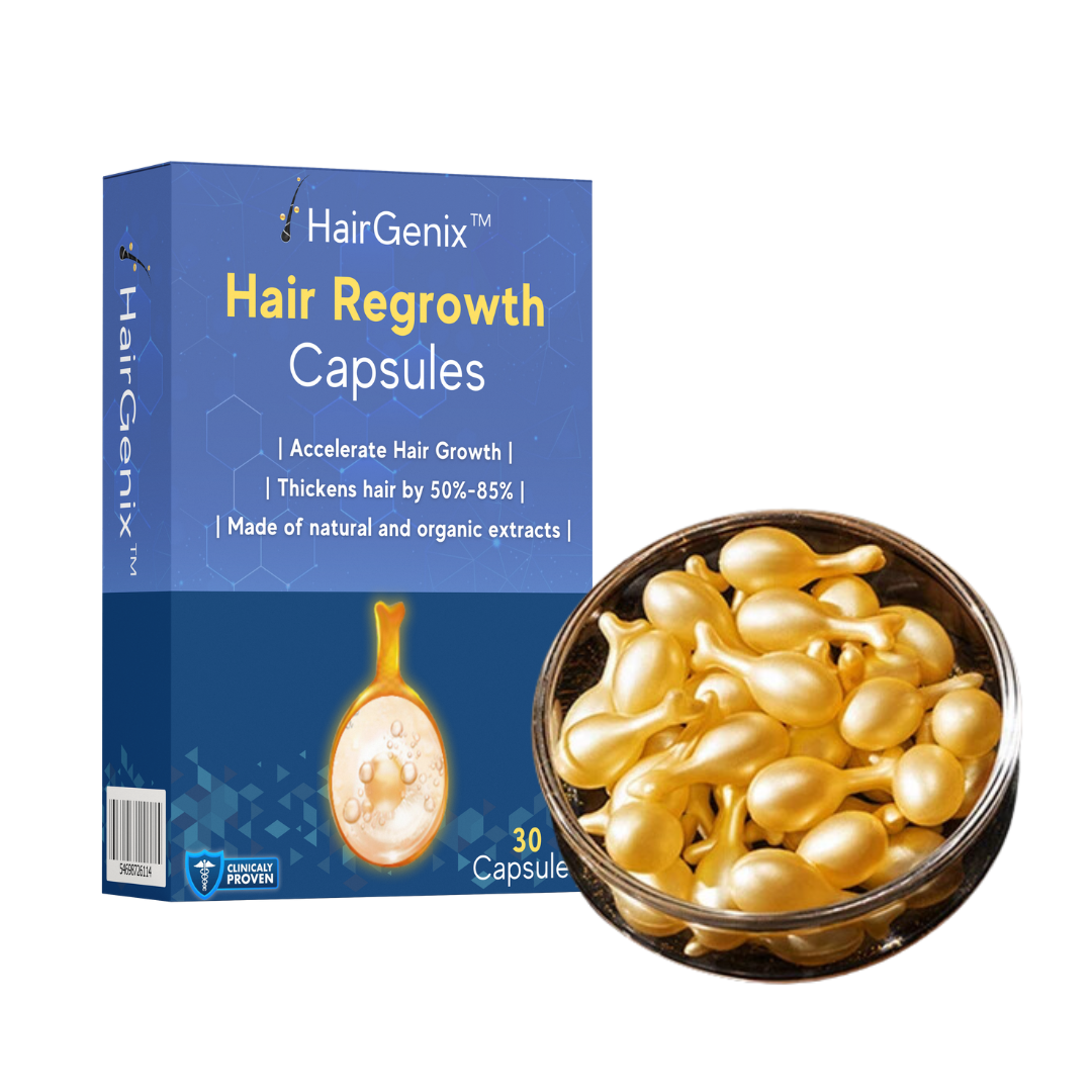 HairGenix™ Hair Regrowth Capsules - Grab your 80% discounts today!