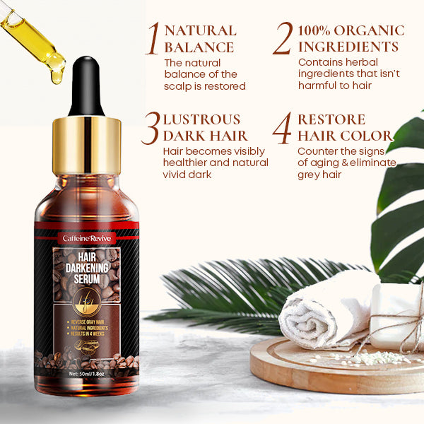 Caffeine Revive Hair Darkening Serum