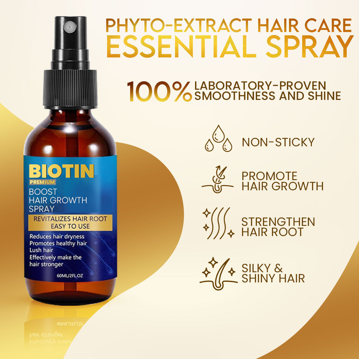 Stovis™ Biotin Premium Boost Hair Growth Spray ⏰ SALE ENDS IN 10 MINUTES ⏰